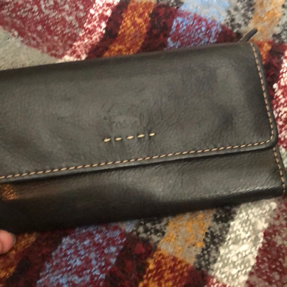 Black Fossil wallet